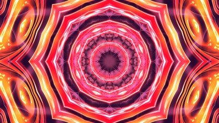 Kaleidoscope Mandala Art Design Abstract Background