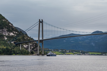 Crossing under the Bridge