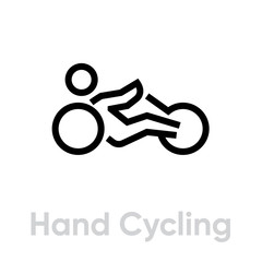 Hand Cycling activity icon - 311965514