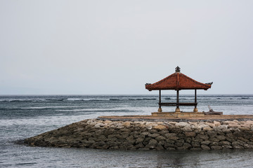 Romantic pavilion with sea view