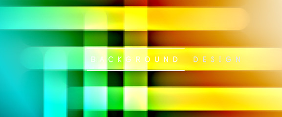 Dynamic trendy fluid color gradient abstract background with flowing wave lines. Vector Illustration