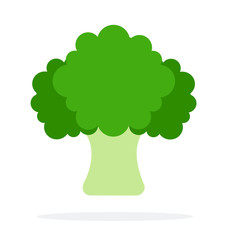 One broccoli florets