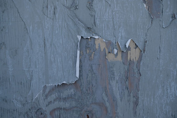 peeling paint on wall background