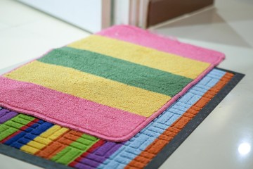 Old doormat in Thailand