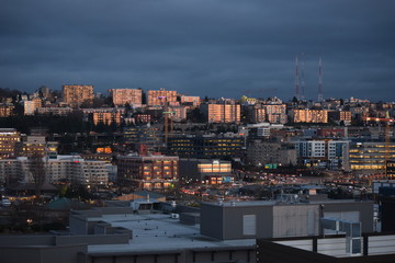 Naklejka premium Capital Hill, Seattle