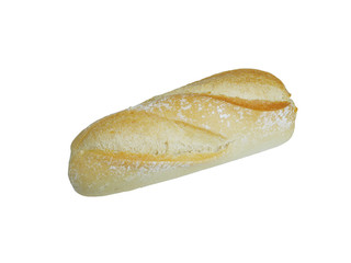 Bread isolated on white background