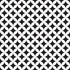Seamless pattern geometric.Black and white background.Design for background
