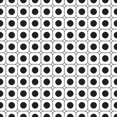 Seamless pattern geometric.Black and white background.Design for background
