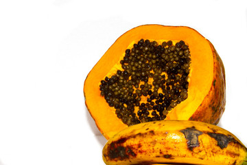 Papaya con Platano