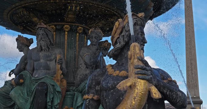 The Place de la Concorde, 8th arrondissement, Paris, &Icirc;le-de-France, France