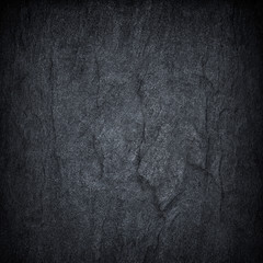 Dark grey black slate background or texture