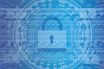 Obraz premium Protection Technology Background 08