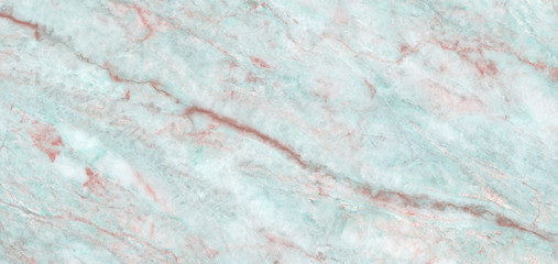 Obraz premium Polished marble with high-resolution, aqua tone emperador marble, natural breccia stone agate surface, modern Italian marble for interior-exterior home decoration tile and ceramic tile surface.