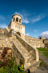 Fototapeta na wymiar Svetitskhoveli Cathedral and the towns of Mtskheta , Unesco sites in Mtskheta , Georgia