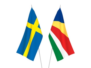 Sweden and Seychelles flags