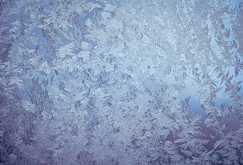 Icy glass natural pattern