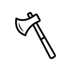 Axe icon vector