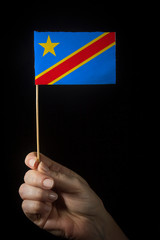 Hand with flag of Congo © Art of Success