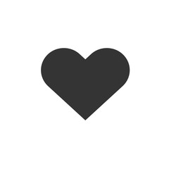 heart icon vector illustration for website and graphic design symbol