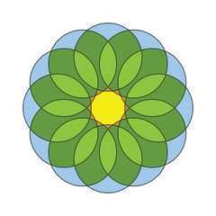 flower geometry design