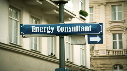 Street Sign ENERGY CONSULTANT