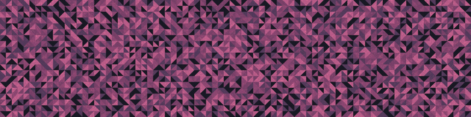 Obraz premium Seamless pattern with random colored triangles Generative Art background illustration