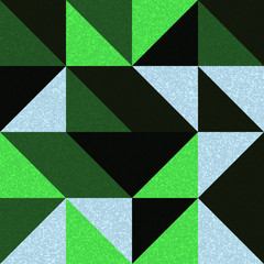 Seamless pattern with random colored triangles Generative Art background illustration