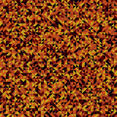 Seamless pattern with random colored triangles Generative Art background illustration