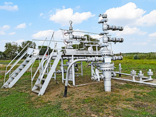 Equipment of an oil well