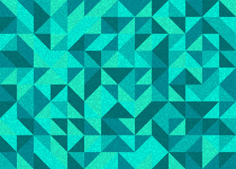 Pattern with random colored triangles Generative Art background illustration