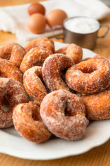 Piatto di zeppole alla cannella, Cucina Italiana