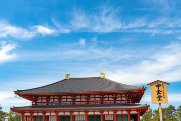 Fototapeta premium 奈良 興福寺 中金堂