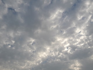 Obraz premium blue sky with clouds