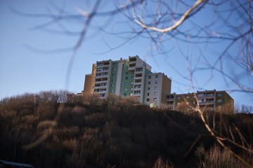 the peek to the blocks