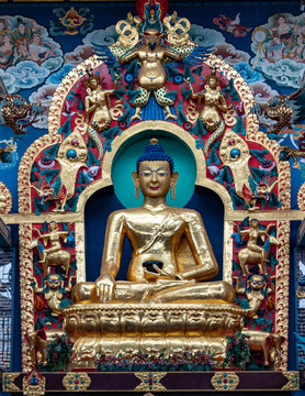 Namdroling Nyingmapa Monastery, Kushalnagar, Karnataka, India