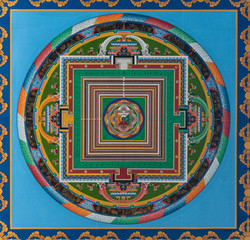 Namdroling Nyingmapa Monastery, Kushalnagar, Karnataka, India