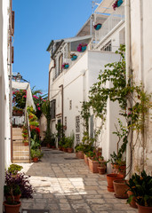 The charming and romantic historic old town of Polignano a Mare, Apulia, southern Italy