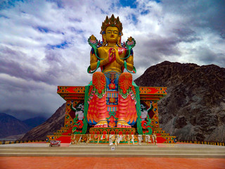 Buddha Statue, Diskit Monastery