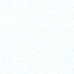Hand Drawn blue Snowflakes Christmas Seamless Patt