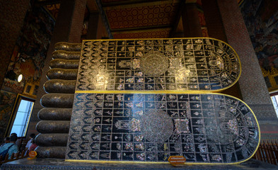 Bouddha couché Wat Pho Bangkok