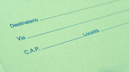 blank form with fields