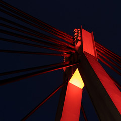 Storchenbrücke Nacht