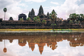 Fototapeta na wymiar Angkor Wat at dawn, Siem Reap Cambodia
