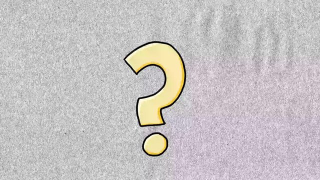 Fragezeichen Animation Cartoon