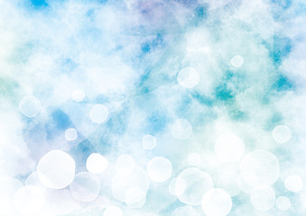 水彩 水玉 背景 ピンク Wall Mural Wallpaper Murals メガネ