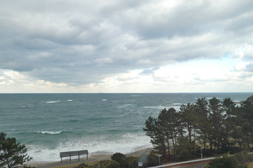 Window View - Sea Waves