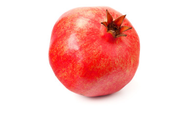 pomegranate fruit isolated on a white background
