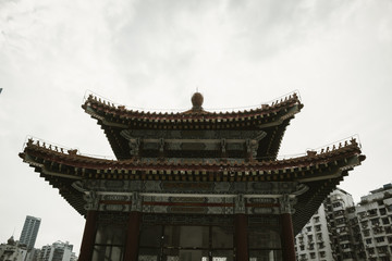 Obraz premium ancient building in chongqing china