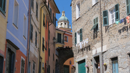 Paesino di Pignone, in provincia di La Spezia