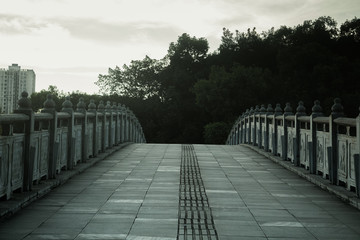 Fototapeta premium chinese ancient stone bridge